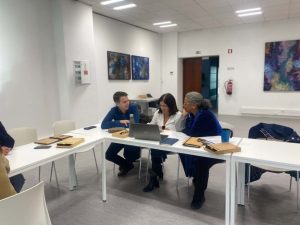 Técnicos em reunião em Évora no âmbito do projeto "Smart Con Europe"